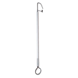 ANOD.ALUM. POLE, S.STEEL HOOK