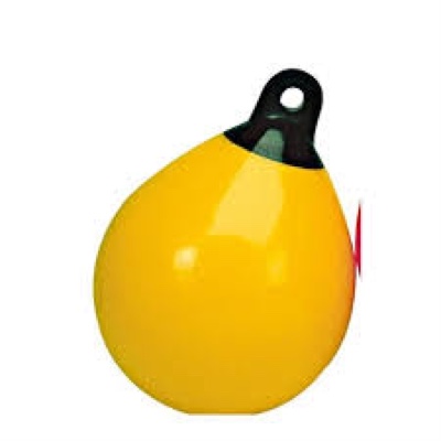 SPHERICAL FENDER Ø85 YELLOW