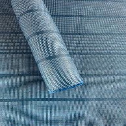 Teppich 250x600 blau