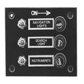 ЕЛ.ТАБЛО ЗА ЛОДКА 3-КЛЮЧА 12V