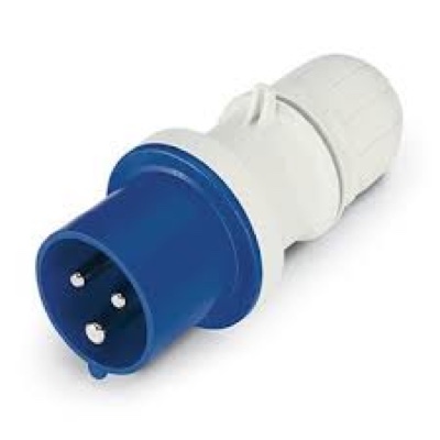 КОНЕКТОР 16A 2+T 220V IP44