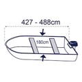 ПОКРИВАЛО ЗА ЛОДКА - XXS 427-488CM МАКС. ШИРИНА 180 СМ